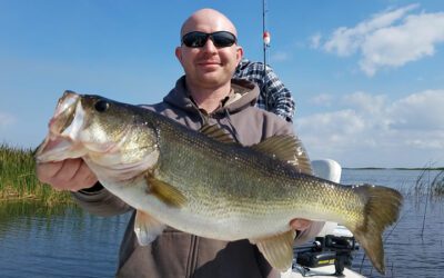 Warming Up in Florida on a Clewiston Bass Fishing Adventure