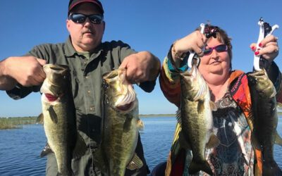 Harney Pond Fishing on Lake Okeechobee in Florida