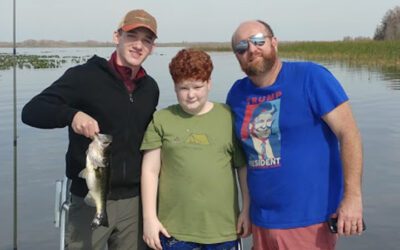 Camp Mack Fishing on Lake Kissimmee in Fl for Largemouth Bass