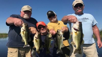 Adrian and Fred from Michigan on the Harris Chain of lakes