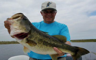 Bass Assassin Fishing on Lake Okeechobee in Florida