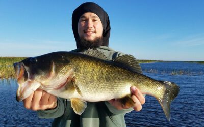 Inspiring DJ Goes Lake Okeechobee Clewiston Fishing in Florida