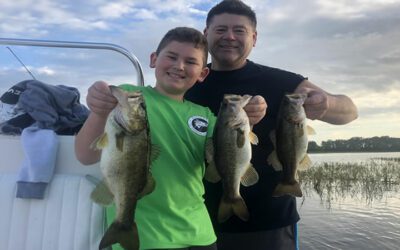 Family Kissimmee Bass Fishing Charter on Lake Toho