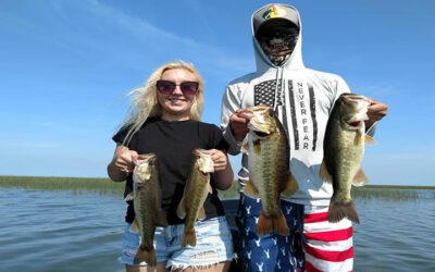 Summer Florida Bass Fishing Charter on Lake Okeechobee