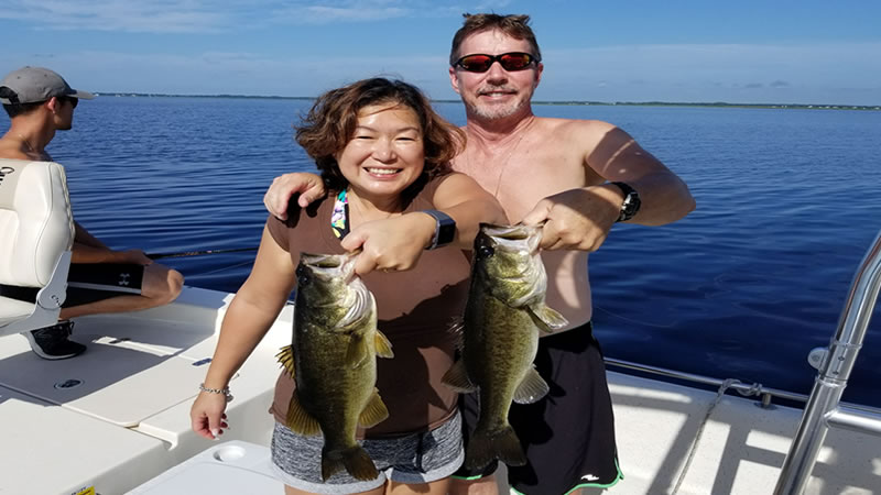 Kissimmee Florida Bass Charters in Central Florida 3 Kissimmee Florida Bass Charters 1