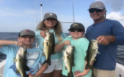Quadruple Bass Fishing Trips in Kissimmee Florida