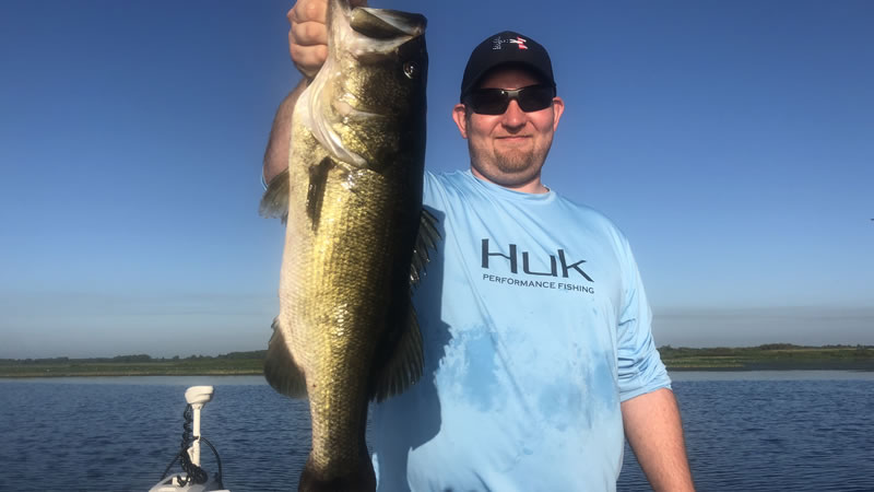 Full Moon Fishing Charter for Trophy Largemouth Bass