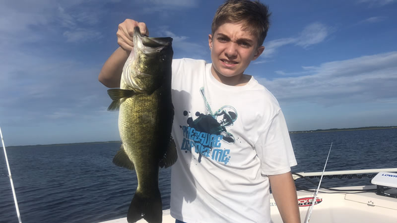 Great Morning Bass Fishing Charter in Kissimmee Florida 3 Great Morning Bass Fishing