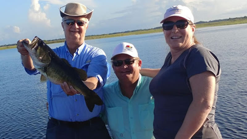 Great Morning Bass Fishing Charter in Kissimmee Florida