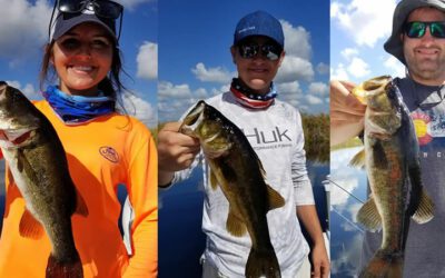November Everglades Bass Fishing Charters in South Florida