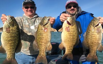 November Smallmouth Bass Fishing on Lake Erie in Pennsylvania