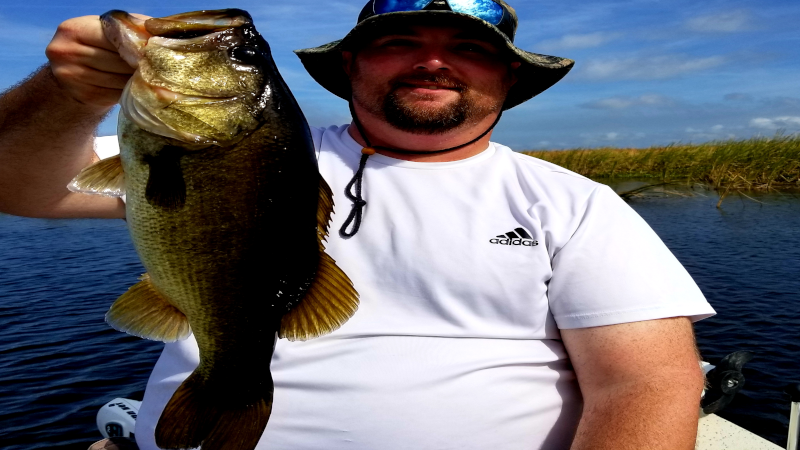 December Quality Bass Fishing Charter on Lake Okeechobee