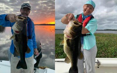 Trophy Bass Fishing Charter in North Florida on the Rodman Reservoir