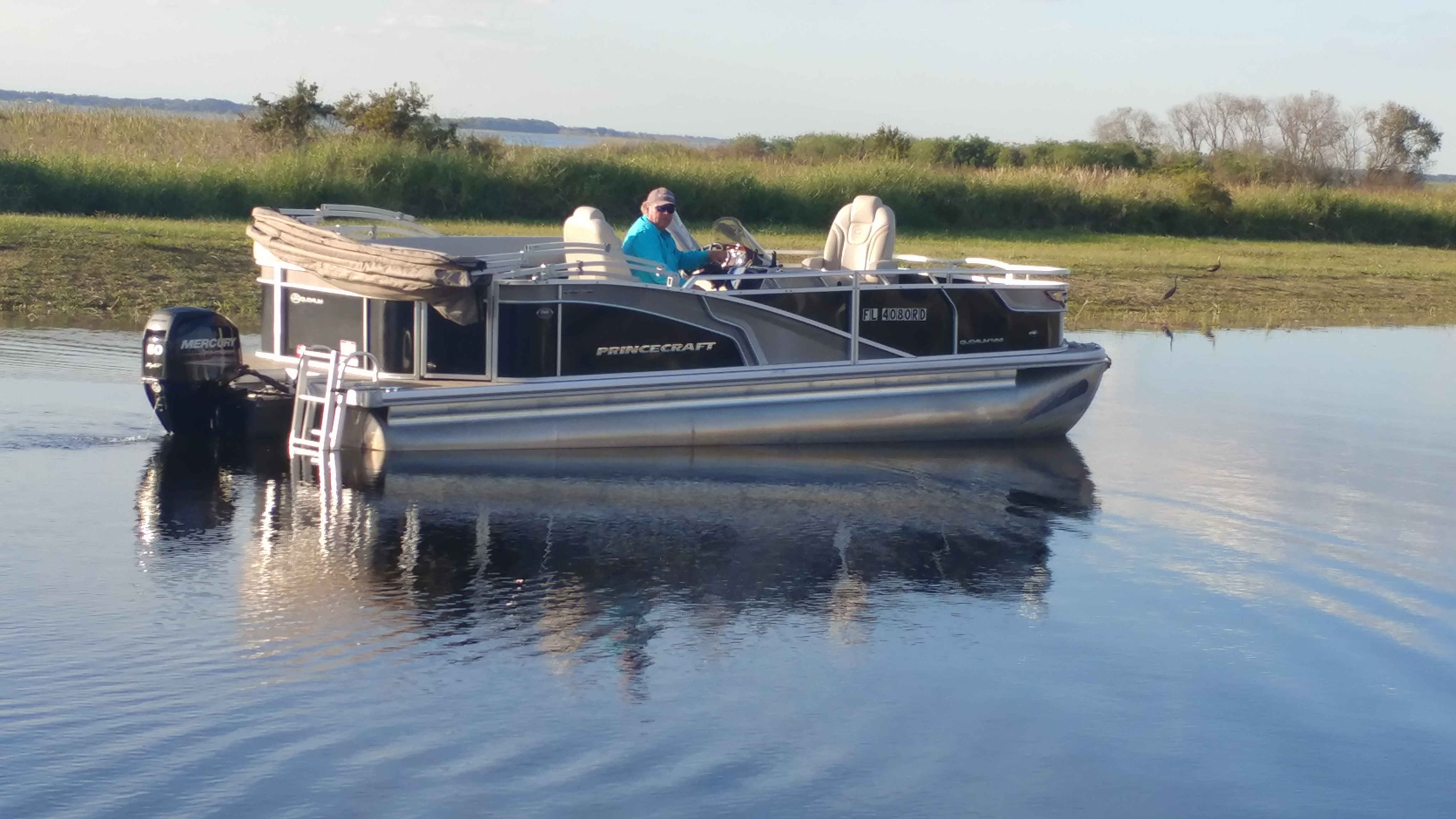 Pontoon Boat Fishing Charters Kissimme & Orlando Pontoon Boat Tours