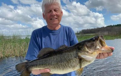 Family Rodman Reservoir Fishing for Florida Trophy Largemouth Bass