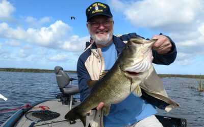 Artificial Fishing Lake Okeechobee for Florida Largemouth Bass