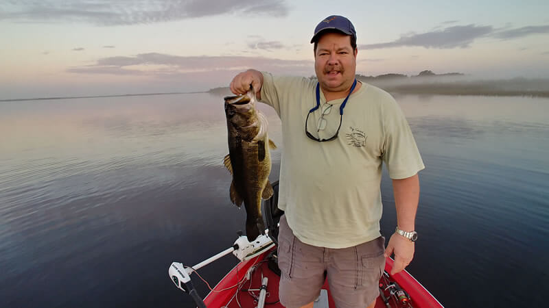 Double Up Bass Fishing in Central Florida on Lake Toho 2 Double Up Bass Fishing 4