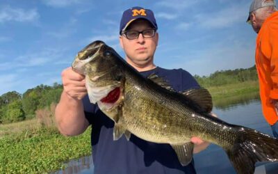 Big Bass fishing Lake Toho with Capt John