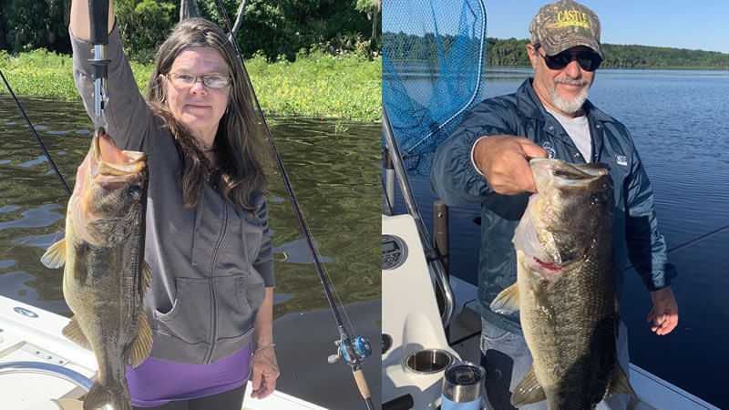 Double Largemouth Bass Fishing 3