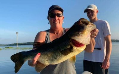 Hot Water Bass Fishing in North Florida for Largemouth Bass