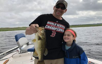 Open Water Toho Fishing in Kissimmee Florida for Largemouth Bass