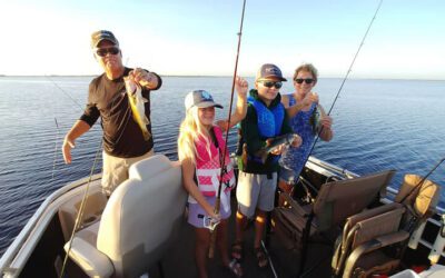 Central Florida Pontoon Charters While Lake Toho Bass Fishing