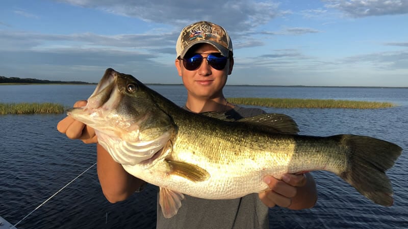 Largemouth Bass Fishing Hot Weather in Florida