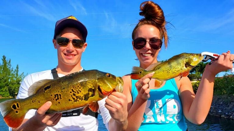 February Airport Lakes Fishing for Florida Peacock Bass 10 February-Airport-Lakes-Fishing