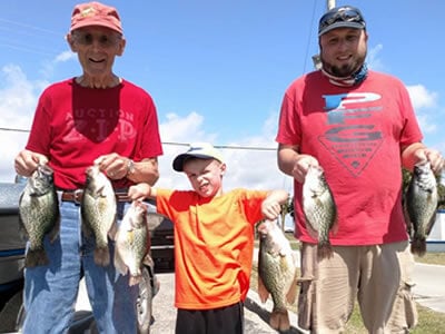 How To Fish For Crappie 1 crappie fish with cane pole - many anglers spider rigging