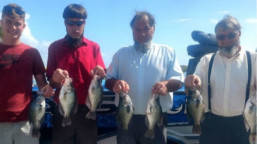 Crappie fishing on St Johns River