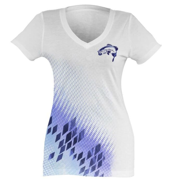 Ladies White Water Performance Short Sleeve Fishing Shirt