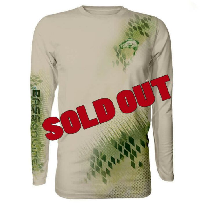 Tan Everglades Long Sleeve Fishing Shirt