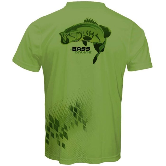 Bass Green Performance Short Sleeve Shirt - Image 2