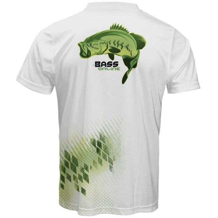 White Everglades Performance Short Sleeve - Image 3