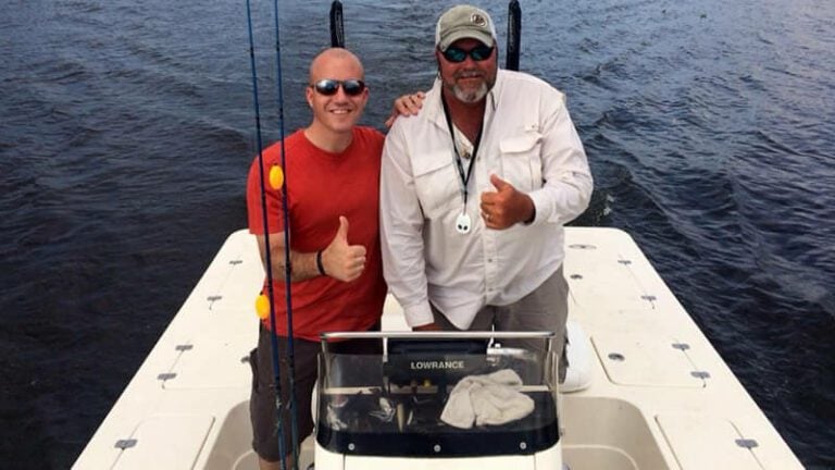 Capt Mark Shepard with Customer 5