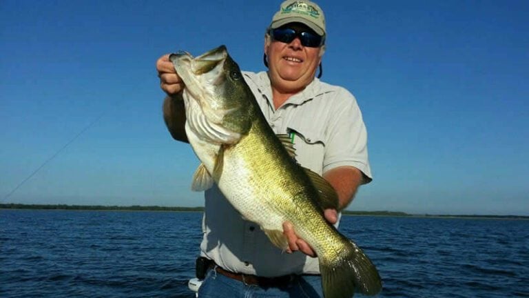 Trophy bass fishing charters on Lake Toho