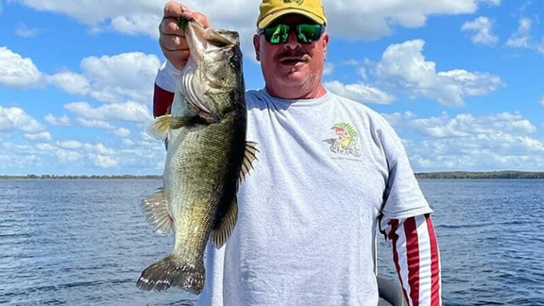 Fishing charter bass fishing skills in Disney World