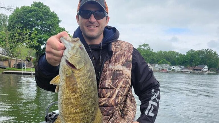 Capt Alex with Smallmouth in New York